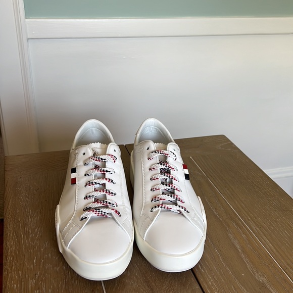 New Rare Moncler white Promyx sneakers 40 made in Italy.  Sold out everywhere. - Picture 7 of 14